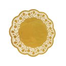 100 Stk. Tortenspitzen Tortenunterlagen gold Ø 32 cm